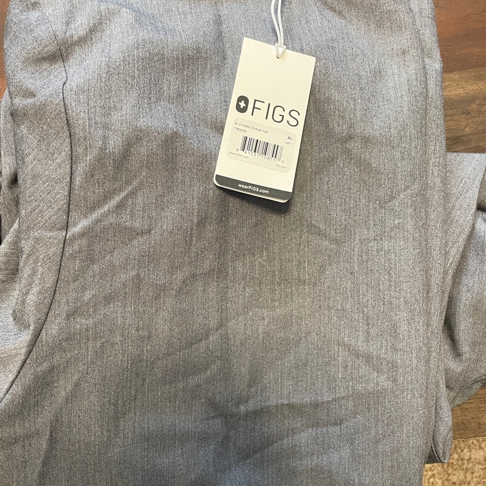 Figs Gray Scrub Set Men XL NWT
